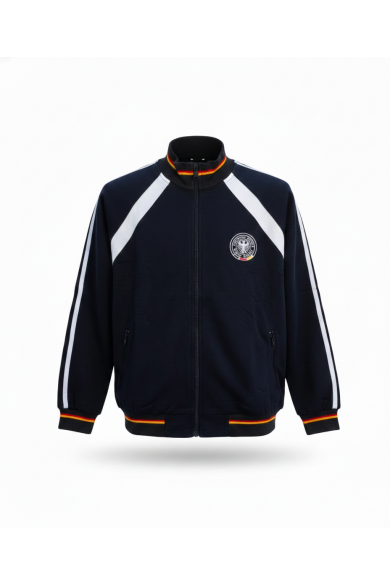 POLERÓN BUZO ALEMÁN ALGODÓN NEGRO HOMBRE