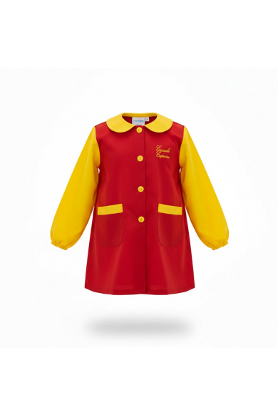 DELANTAL ROJO/AMARILLO MUJER ESPAÑA