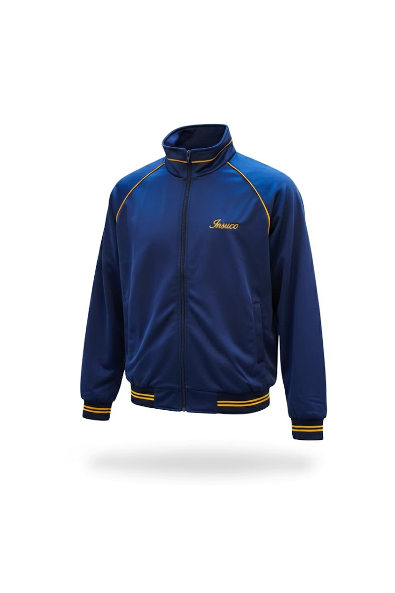 POLERON BUZO AZUL MUJER INSUCO