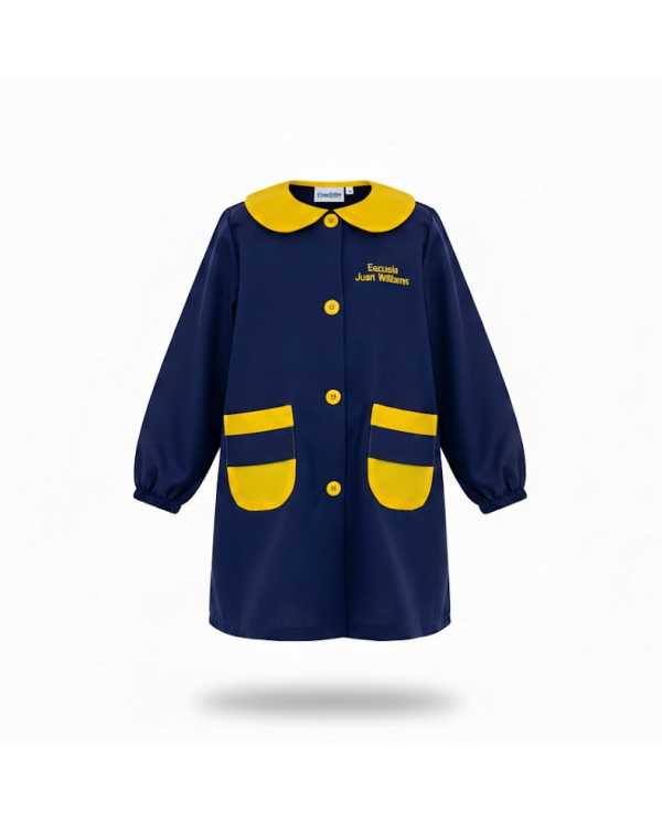 DELANTAL AZUL/AMARILLO JUAN WILLIAMS