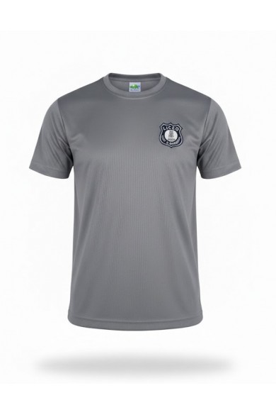 POLERA GRIS MC UNISEX POLO L.A BARRERA