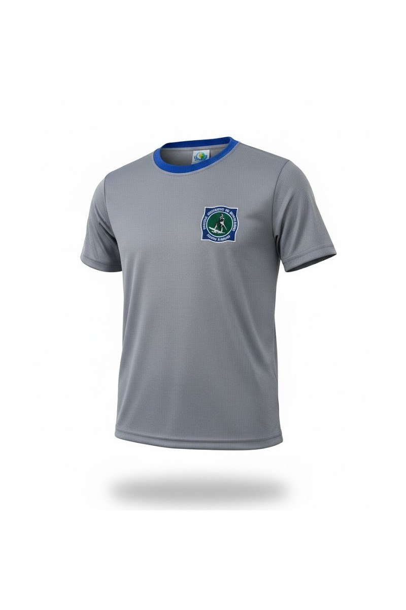 POLERA MC GRIS PANAL POLO H.DE MAGALLANES UNISEX