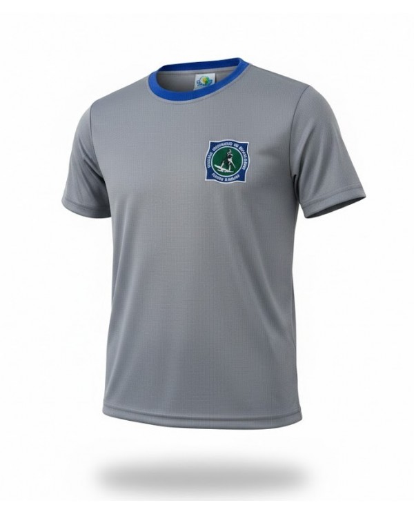 POLERA MC GRIS PANAL POLO H.DE MAGALLANES UNISEX