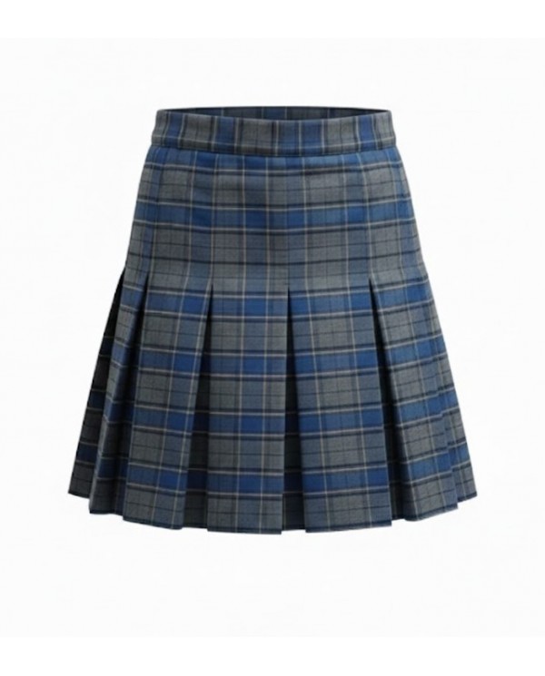 FALDA GRIS/AZUL M.BULNES