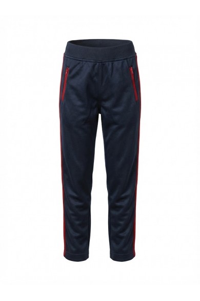 PANTALÓN DE BUZO NEGRO/ROJO EXPERIMENTAL MUJER