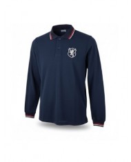 POLERA PIQUÉ BRITÁNICO UNISEX MANGA CORTA BLANCO