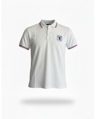 POLERA PIQUÉ BRITÁNICO UNISEX MANGA LARGA ROJO