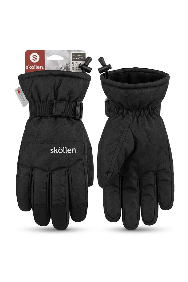 GUANTE SKOLLEN UNISEX ALPINE NEGRO
