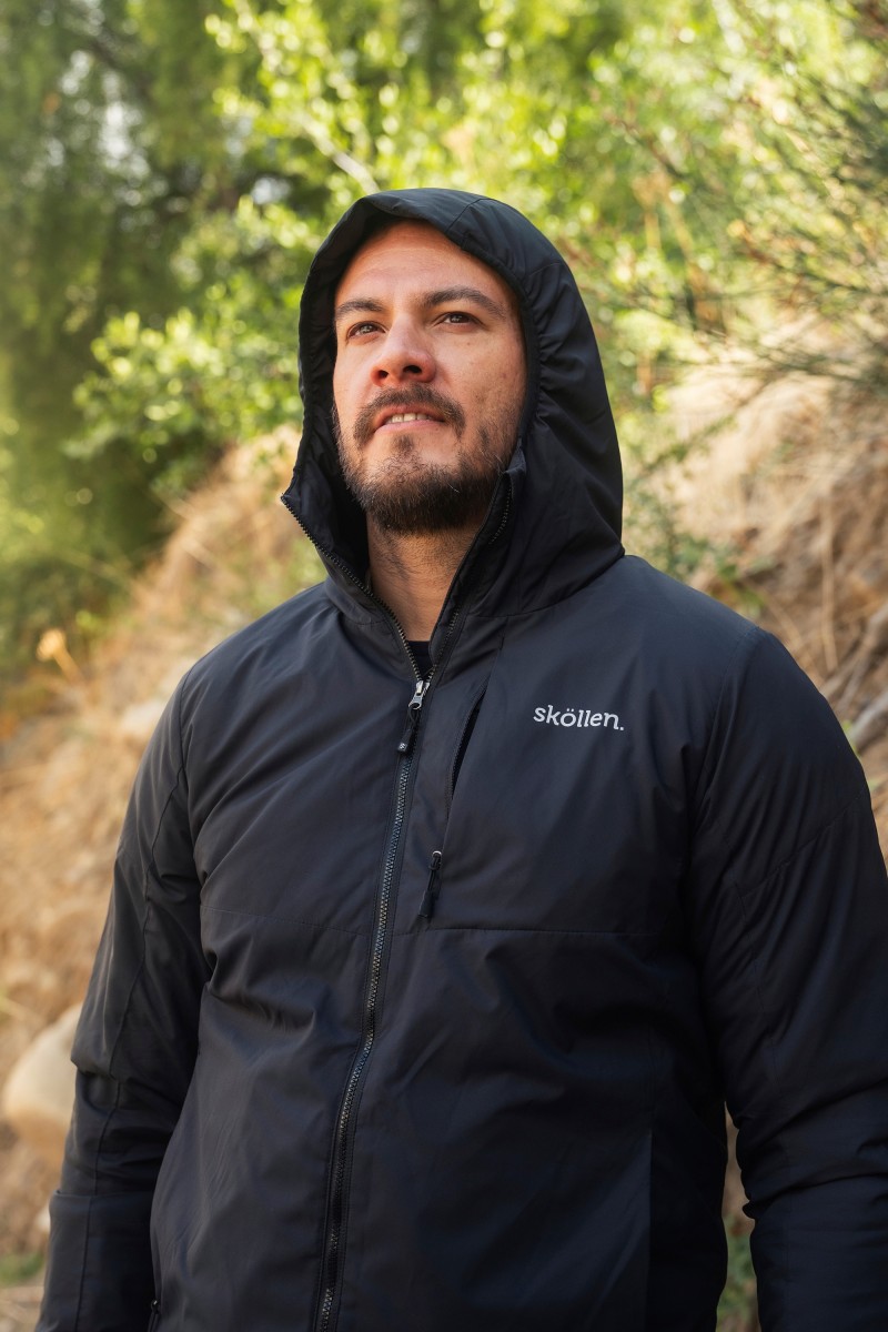 PARKA SKOLLEN HOMBRE THUR NEGRO