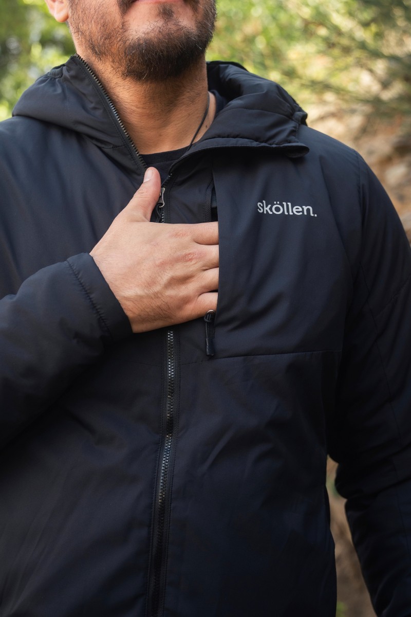 PARKA SKOLLEN HOMBRE THUR NEGRO