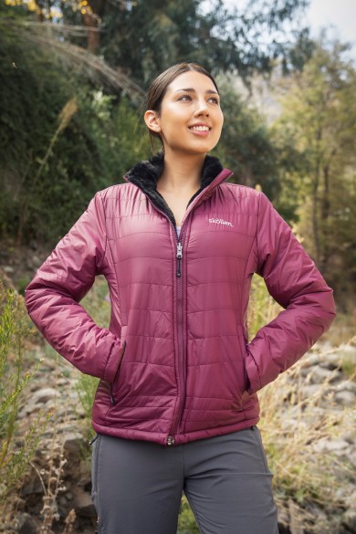 PARKA 3 EN 1 SKOLLEN MUJER NIRE MORADO