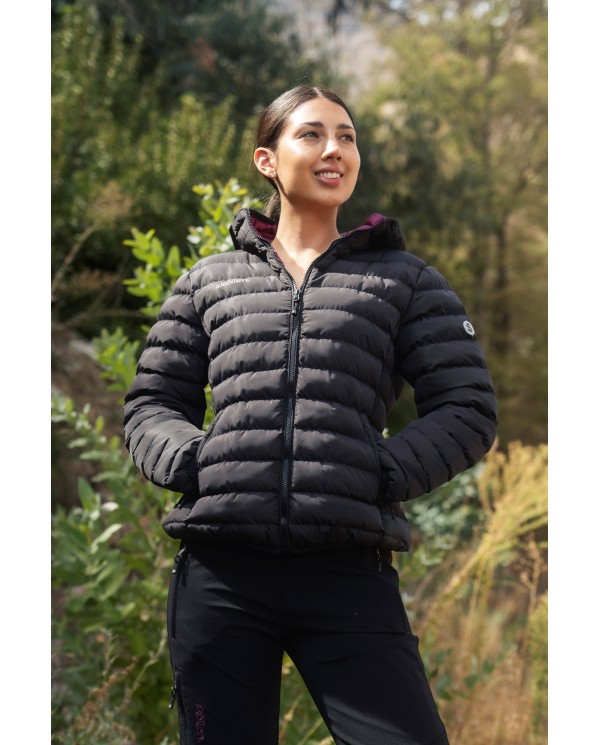 PARKA SKOLLEN MUJER PERUGIA NEGRO