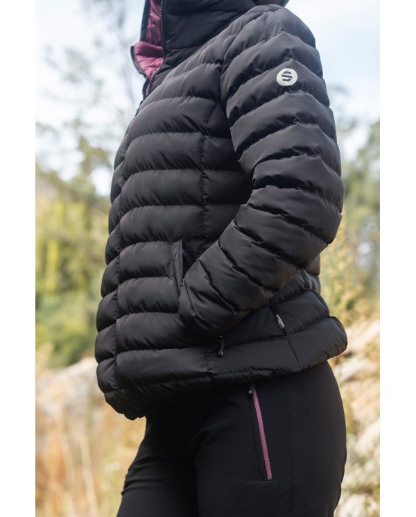 PARKA SKOLLEN MUJER PERUGIA NEGRO