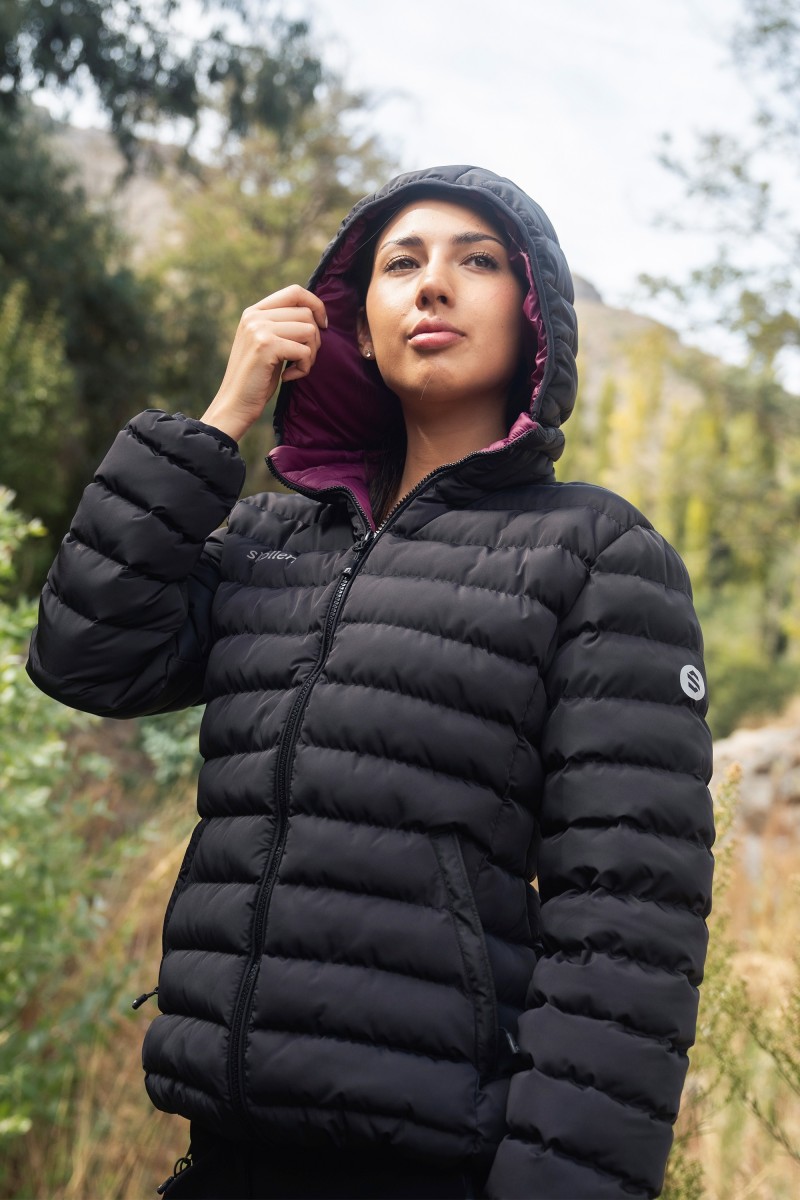 PARKA SKOLLEN MUJER PERUGIA NEGRO