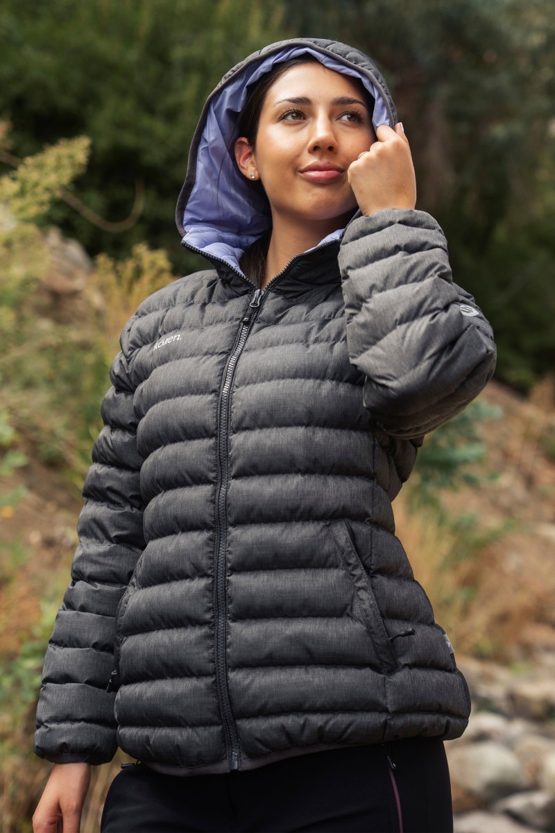 PARKA SKOLLEN MUJER PERUGIA GRIS