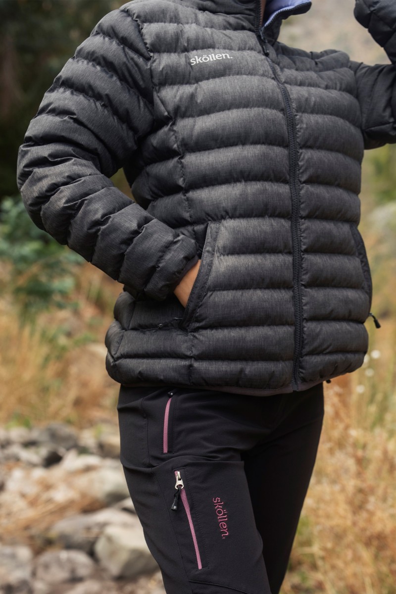PARKA SKOLLEN MUJER PERUGIA GRIS