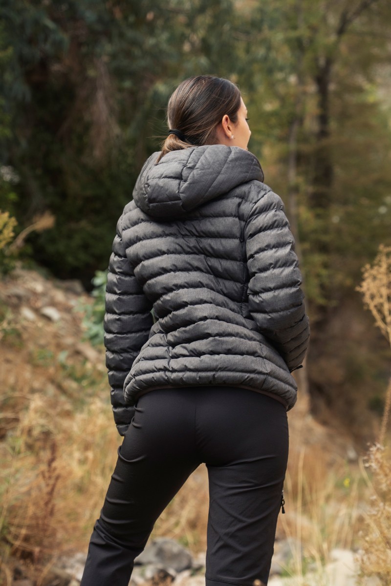 PARKA SKOLLEN MUJER PERUGIA GRIS
