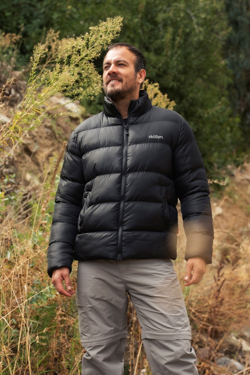 PARKA SKOLLEN HOMBRE ENGLAND NEGRO