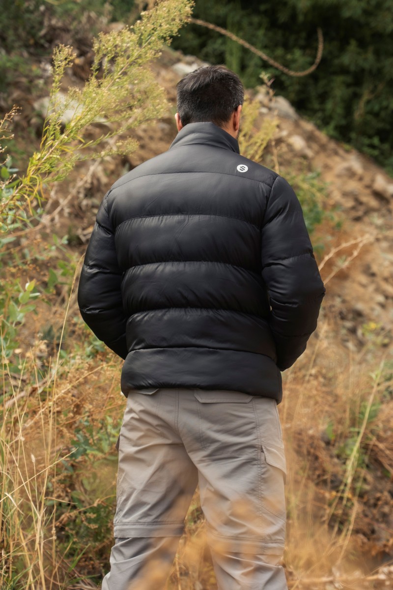 PARKA SKOLLEN HOMBRE ENGLAND NEGRO