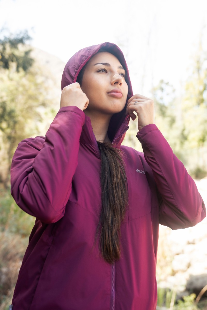 PARKA SKOLLEN MUJER TUSS MORADO
