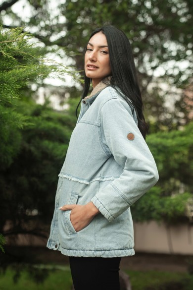 CHAQUETA ARYA MUJER ROYALE AZUL