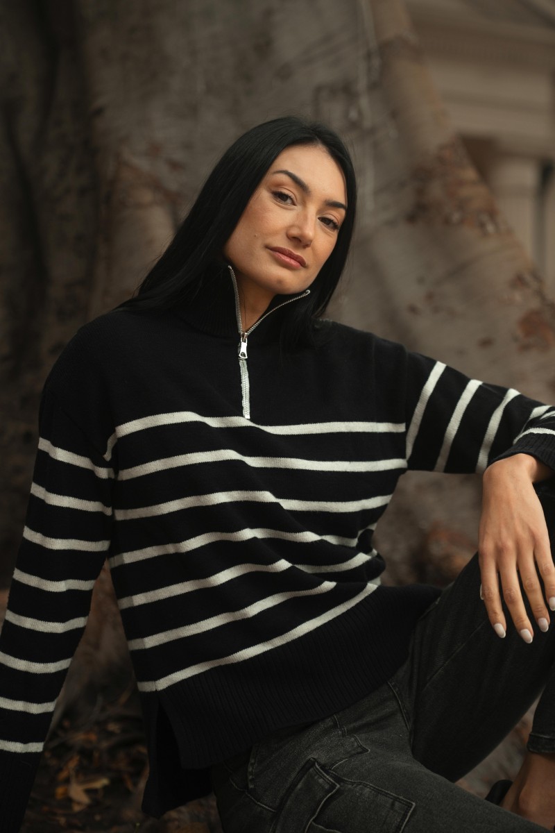 SWEATER ARYA MUJER ELENE NEGRO