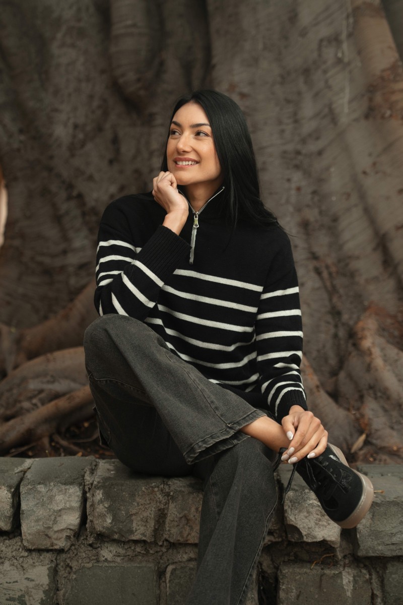 SWEATER ARYA MUJER ELENE NEGRO