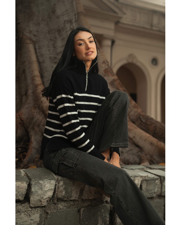 SWEATER ARYA MUJER ELENE NEGRO