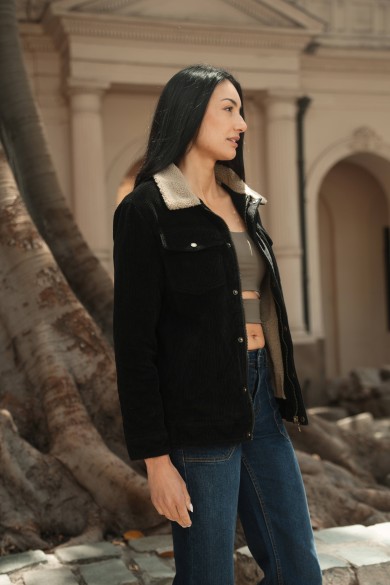 CHAQUETA ARYA MUJER CHARLOTTE NEGRO