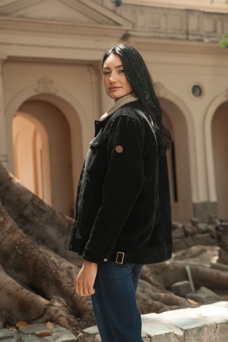 CHAQUETA ARYA MUJER CHARLOTTE NEGRO