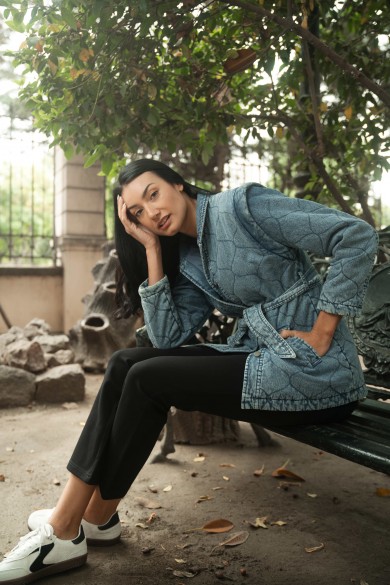 CHAQUETA ARYA MUJER FLORENCE AZUL