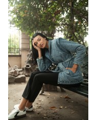 CHAQUETA ARYA MUJER FLORENCE NEGRO