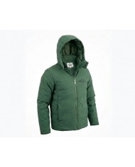 PARKA MONTESOLA HOMBRE VIA NEGRO CON CAPUCHA