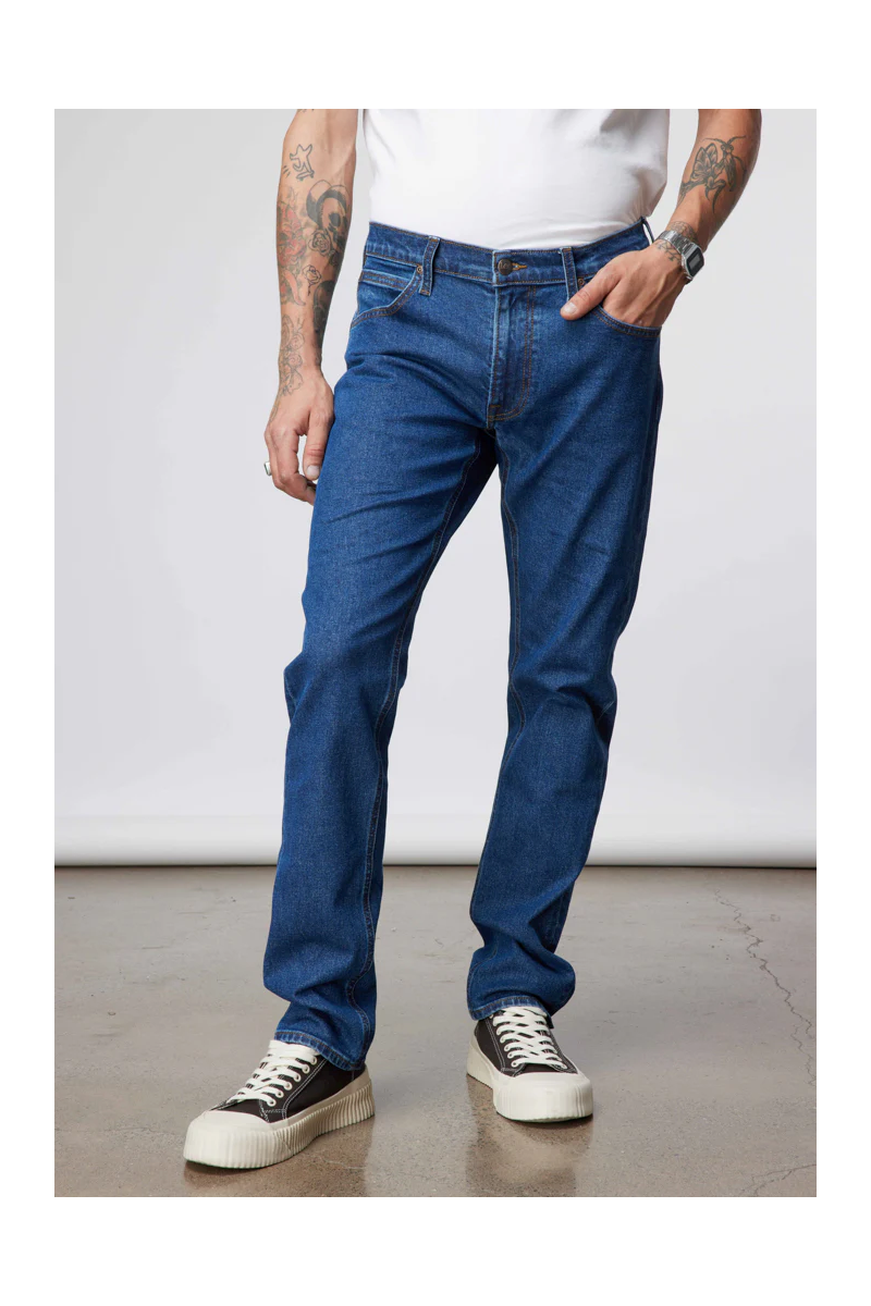 JEANS LEE HOMBRE REGULAR STRAIGHT FIT AZUL