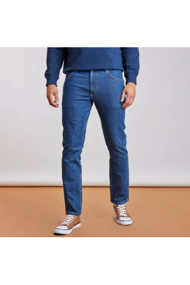 JEANS WRANGLER HOMBRE REGULAR STRAIGHT FIT AZUL