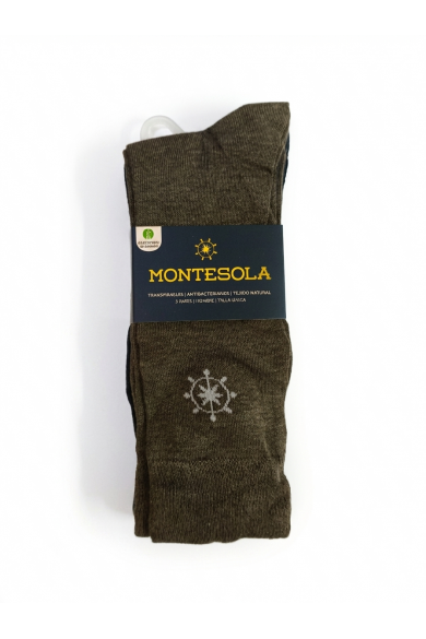 PACK 3 CALCETINES MONTESOLA HOMBRE