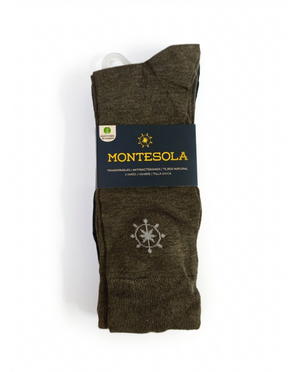 PACK 3 CALCETINES MONTESOLA HOMBRE WIN