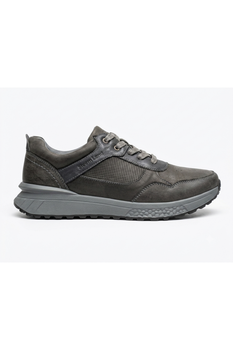 ZAPATILLA STEEM LAND HOMBRE HIGHFIELD GRIS