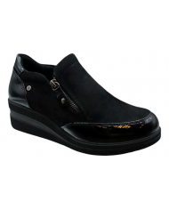 ZAPATO VIA ROSMINI MUJER TICINA NEGRO