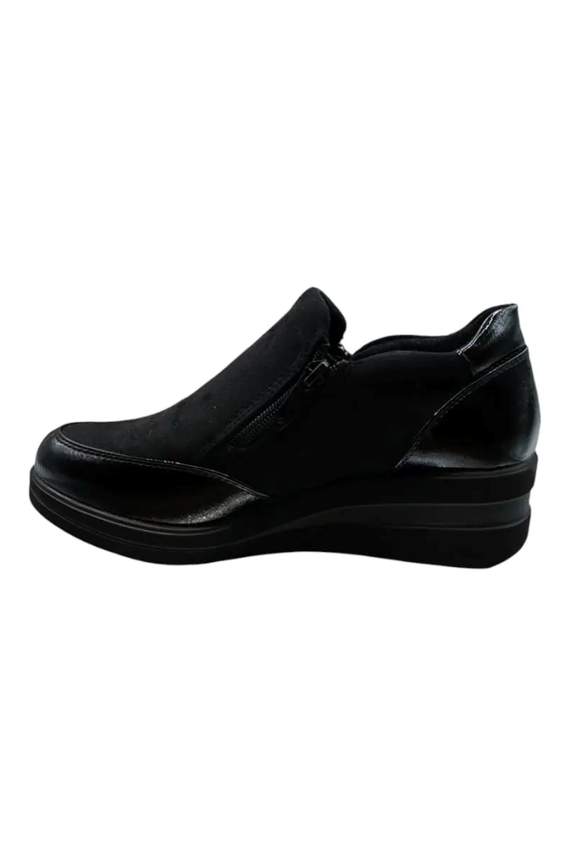 ZAPATO VIA ROSMINI MUJER PRIMULE NEGRO