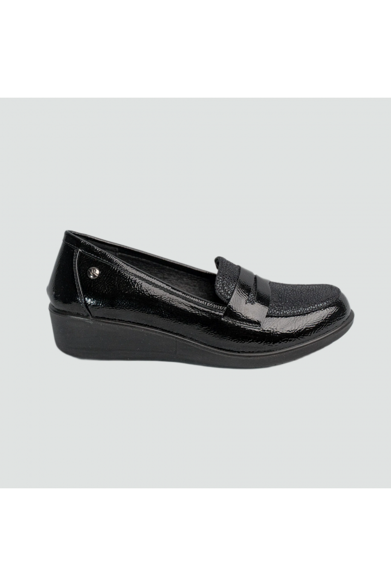 ZAPATO VIA ROSMINI MUJER ARCOVE NEGRO