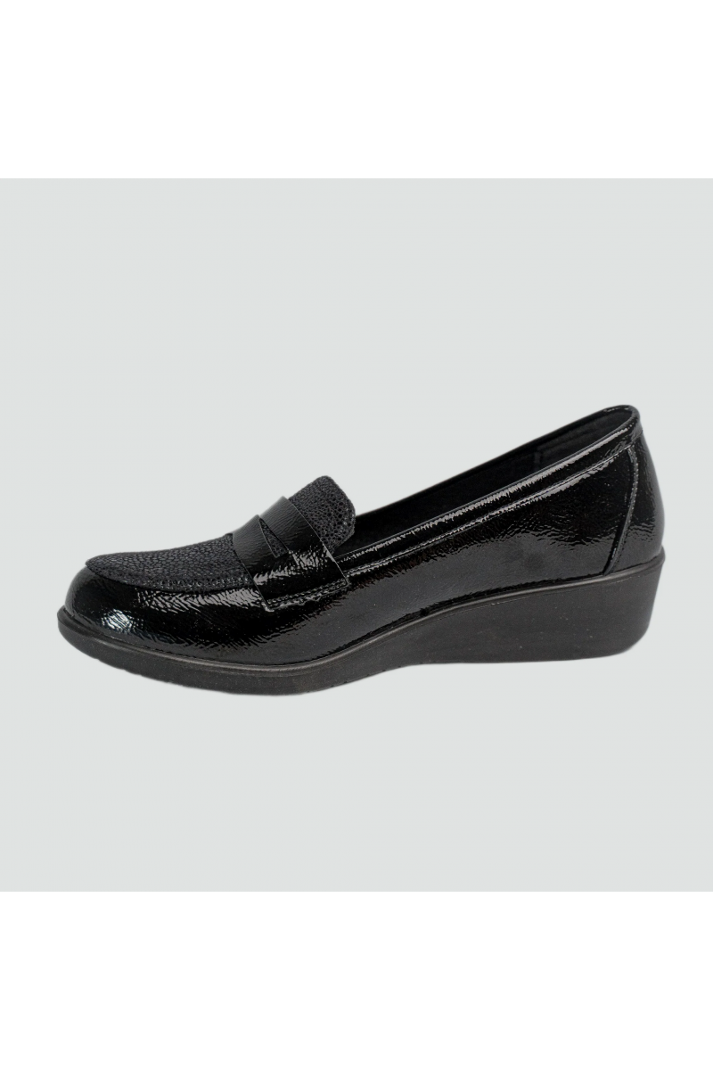 ZAPATO VIA ROSMINI MUJER ARCOVE NEGRO