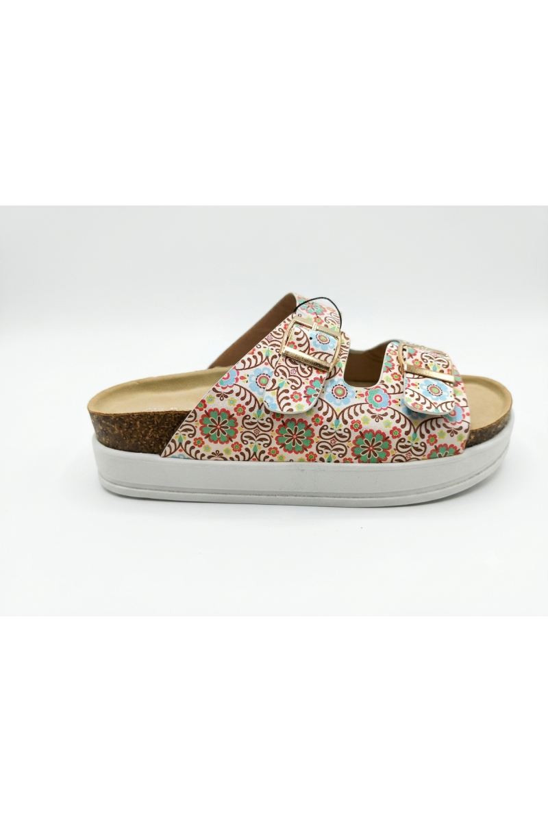 SANDALIA VIA ROSMINI MUJER PRATE MULTICOLOR