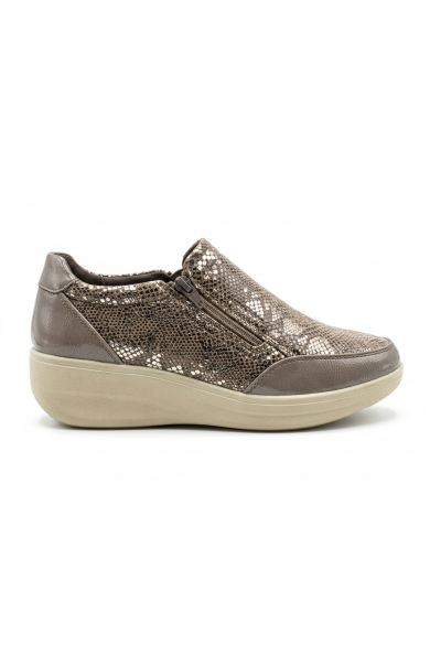 ZAPATO VIA ROSMINI MUJER CASCIA DARK TAUPE