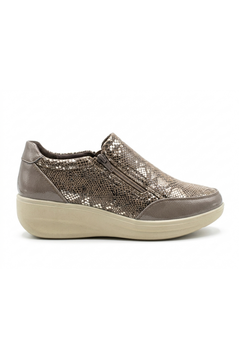ZAPATO VIA ROSMINI MUJER CASCIA DARK TAUPE
