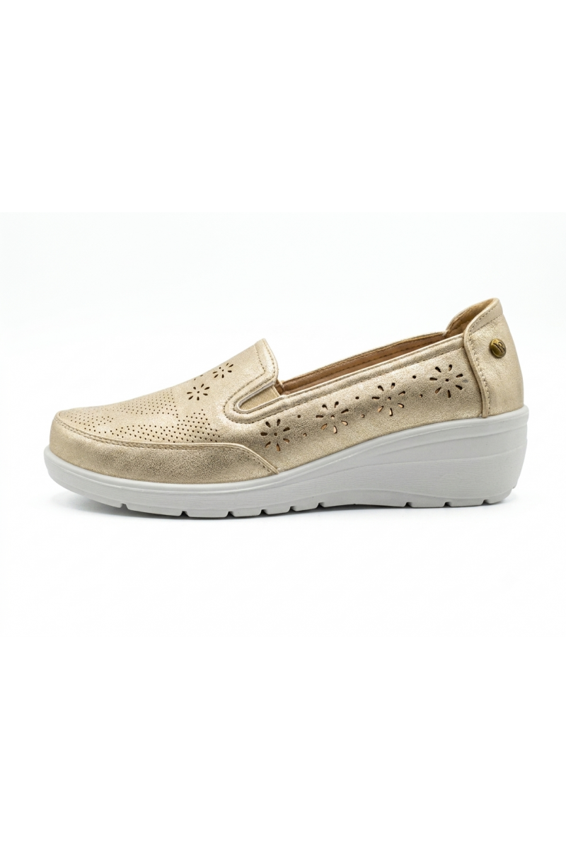 ZAPATO VIA ROSMINI MUJER BALLO GOLD