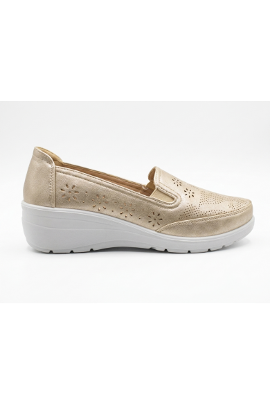 ZAPATO VIA ROSMINI MUJER BALLO GOLD