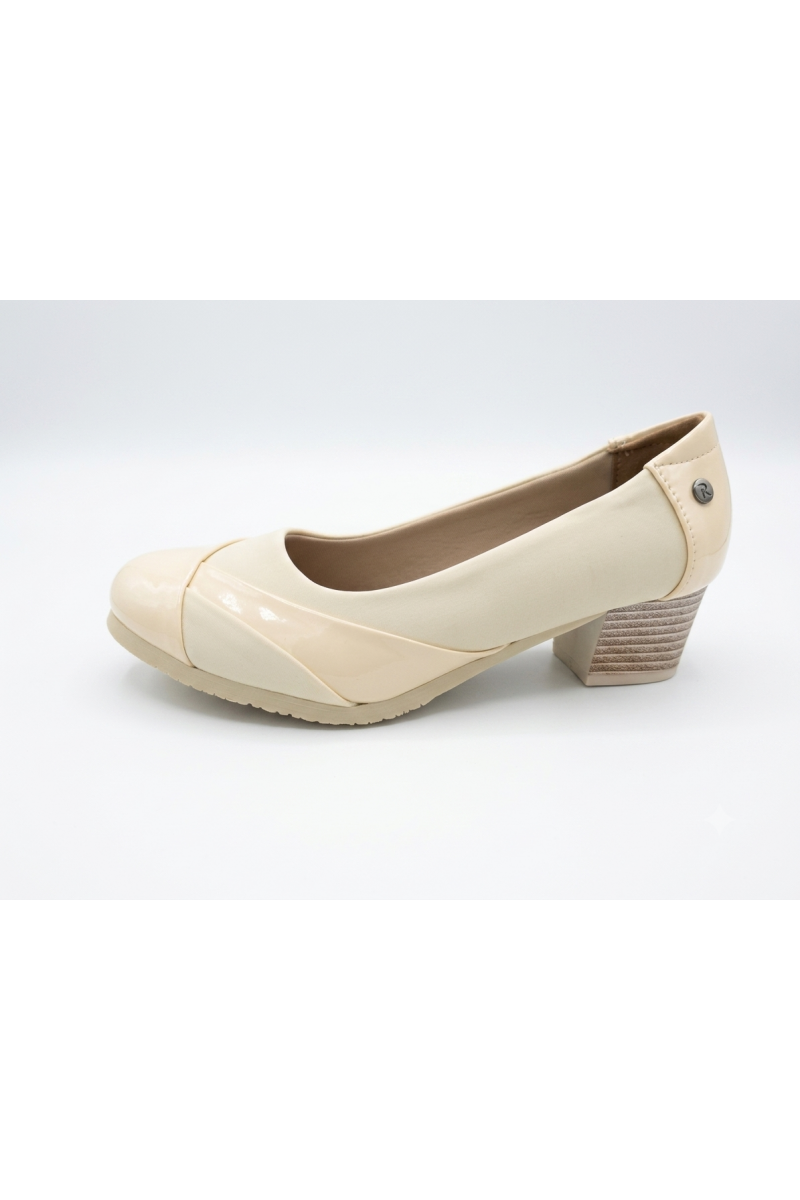 ZAPATO VIA ROSMINI MUJER NAVI WHITE