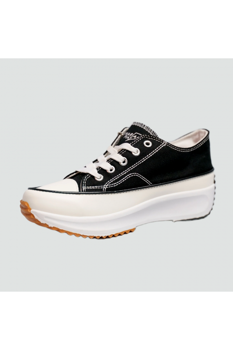 ZAPATILLA MARIA PIA MUJER KARI LOW NEGRO