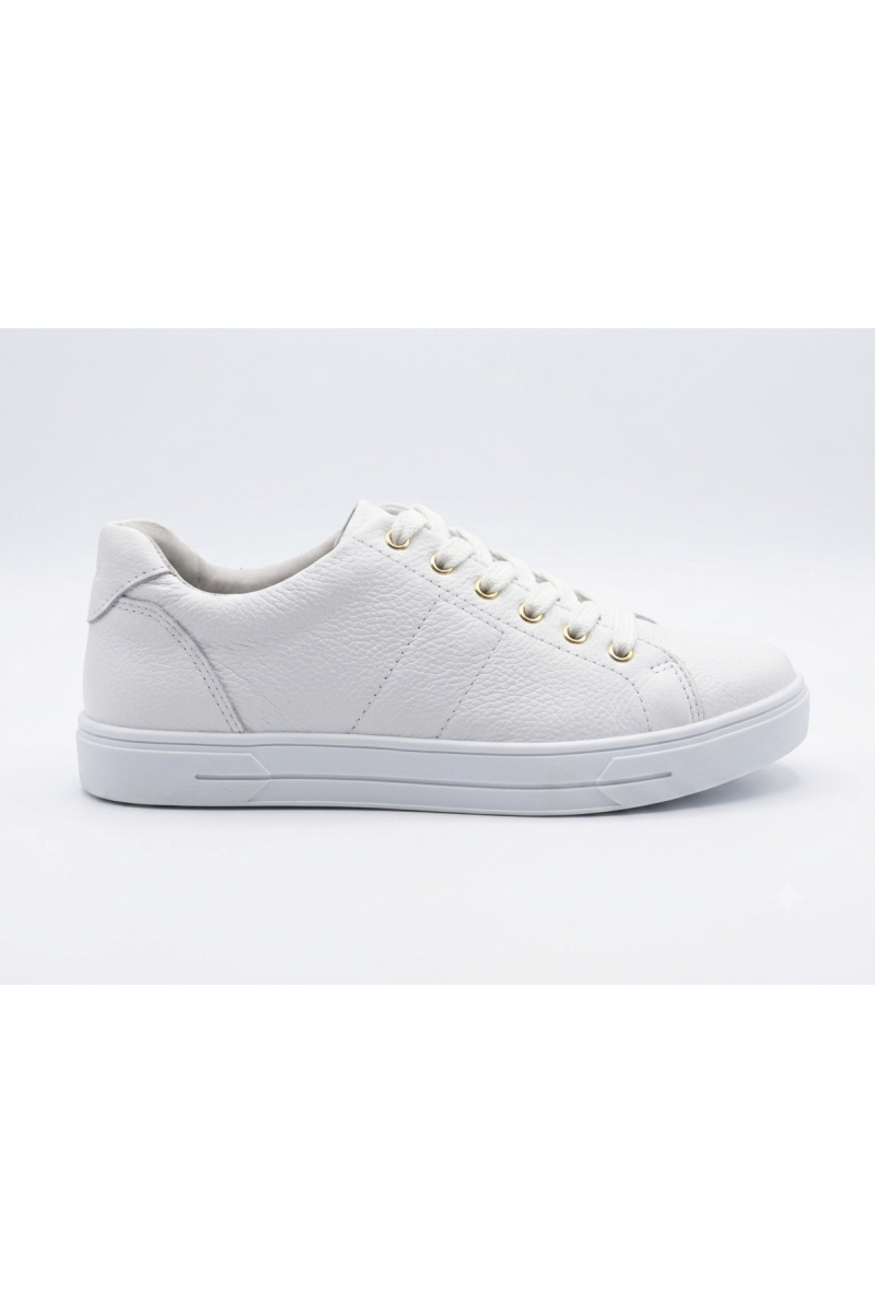 ZAPATILLA PEGADA MUJER BURNISHED BLANCO